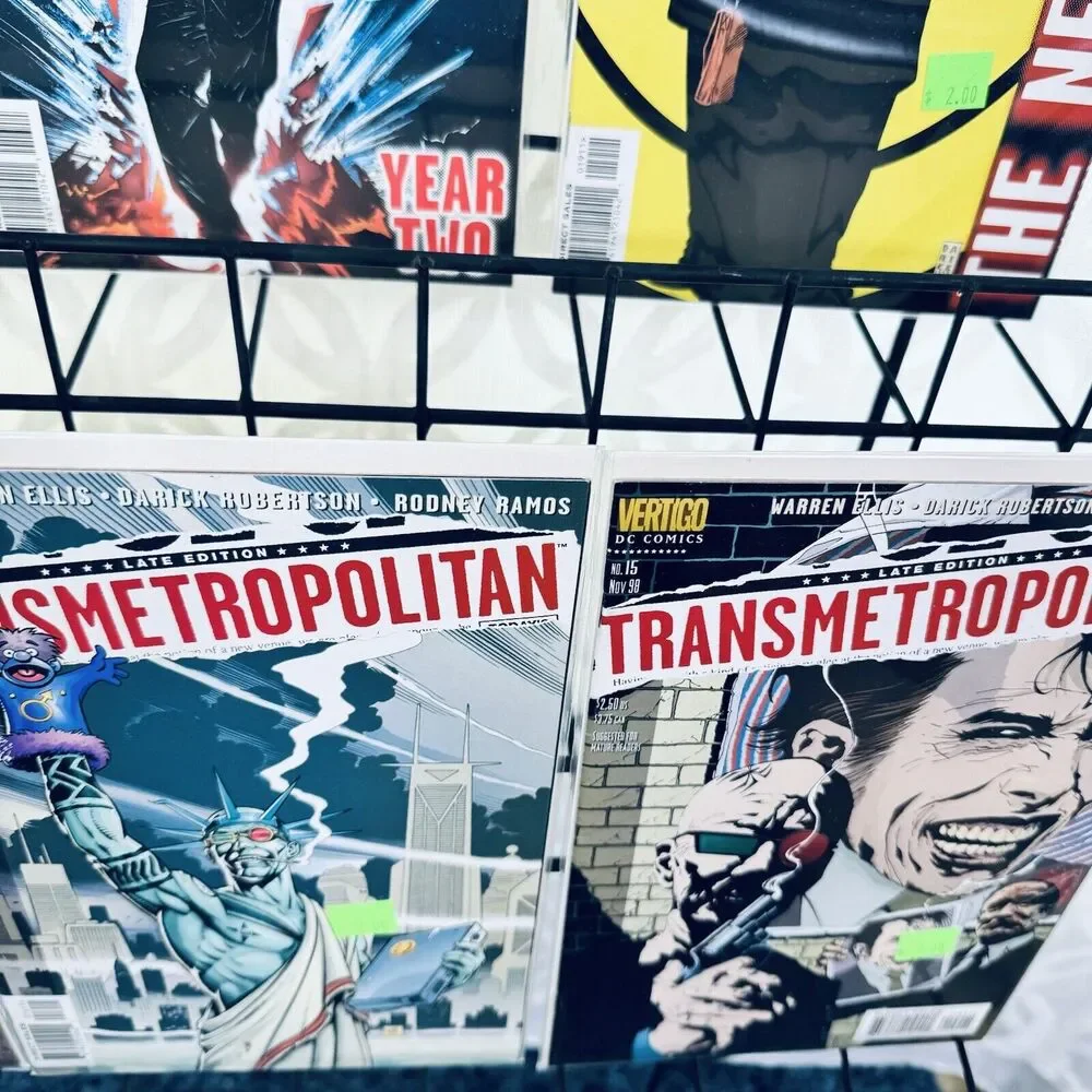 Transmetropolitan 13-19 23 Lot‎ DC Helix Spider Jerusalem 100 Bullets